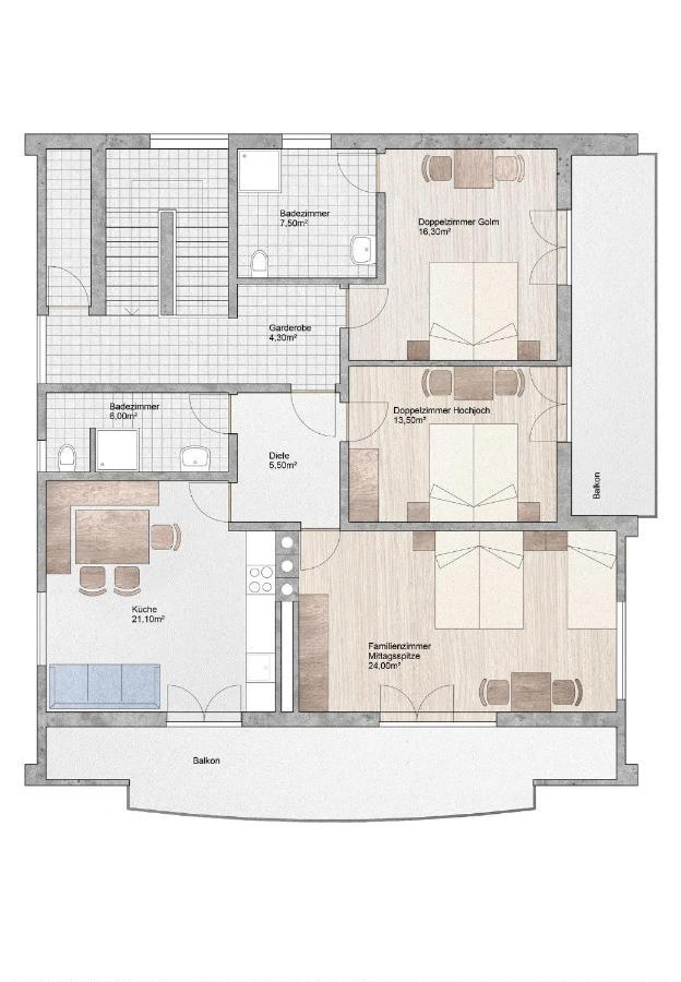 Bergjuwel Apartment Schruns Bagian luar foto
